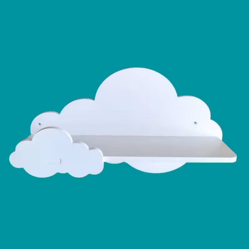 شلف دیواری مدل ابر | کالا مکس