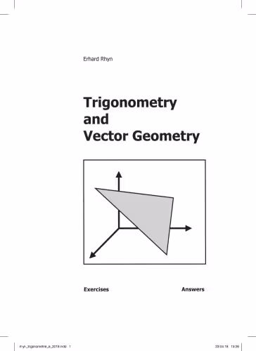 خرید و دانلود نسخه کامل کتاب Trigonometry and Vector Geometry