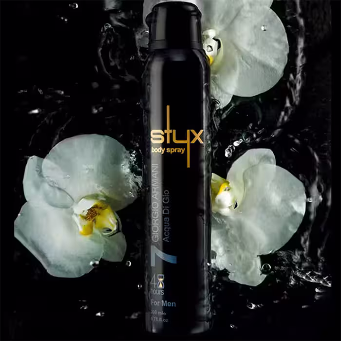 اسپری بدن حجم 200 میل مردانه کد 7 ACQUA DI GIO استایکس - STYX