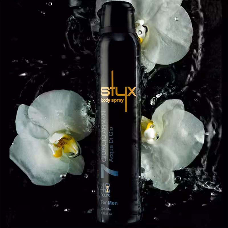 اسپری بدن حجم 200 میل مردانه کد 7 ACQUA DI GIO استایکس - STYX