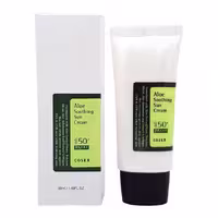 کرم ضد آفتاب کوزارکس (COSRX) مدل ALOE SOOTHING، مناسب انواع پوست، حجم 50 میلی لیتر