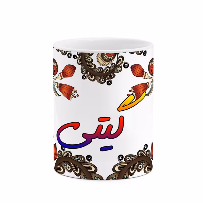 خرید ماگ-لیوان اسم گیتی سنتی گل و بته کد mgh46855