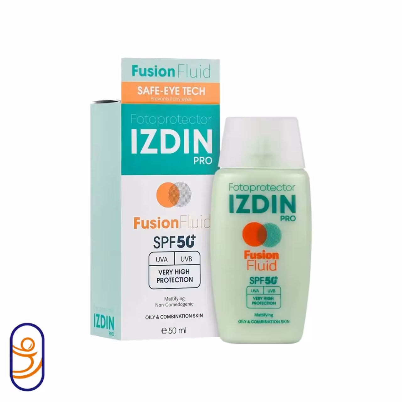 فلوئید ضدآفتاب ایزدین پرو مناسب پوست چرب