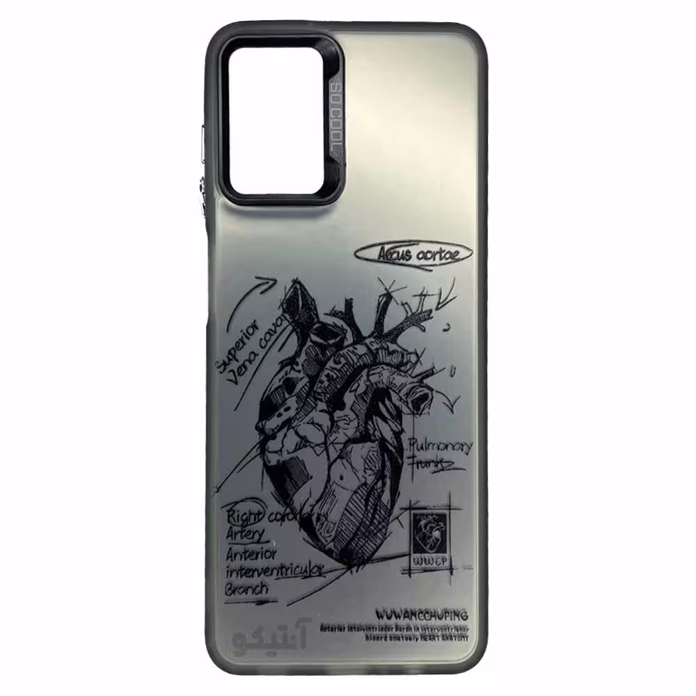 قاب So Cool اورجینال طرح قلب مناسب برای Samsung A12/M12-کد1136