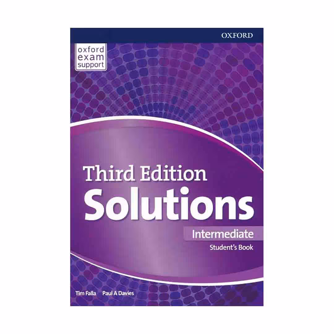 کتاب Solutions Intermediate 3rd