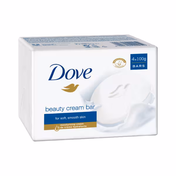صابون کرمی داو  مدل Beauty Cream Bar پک 4عددی  ساخت آلمان