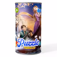 پازل 40 تکه کارتون گیسو کمند