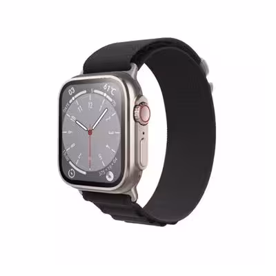 ساعت هوشمند گرین لاین مدل MOB WIRELESS ACTIVE F500 دارای قابلیت های کنترل موسیقی، شمارنده ضربان قلب، گام شمار، قابلیت مکالمه از طریق بلوتوث، پشتیبانی از زبان فارسی، بند پارچه ای