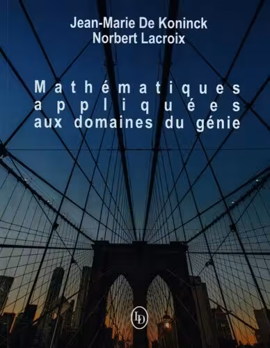 خرید و دانلود نسخه کامل کتاب Mathématiques appliquées aux domaines du génie