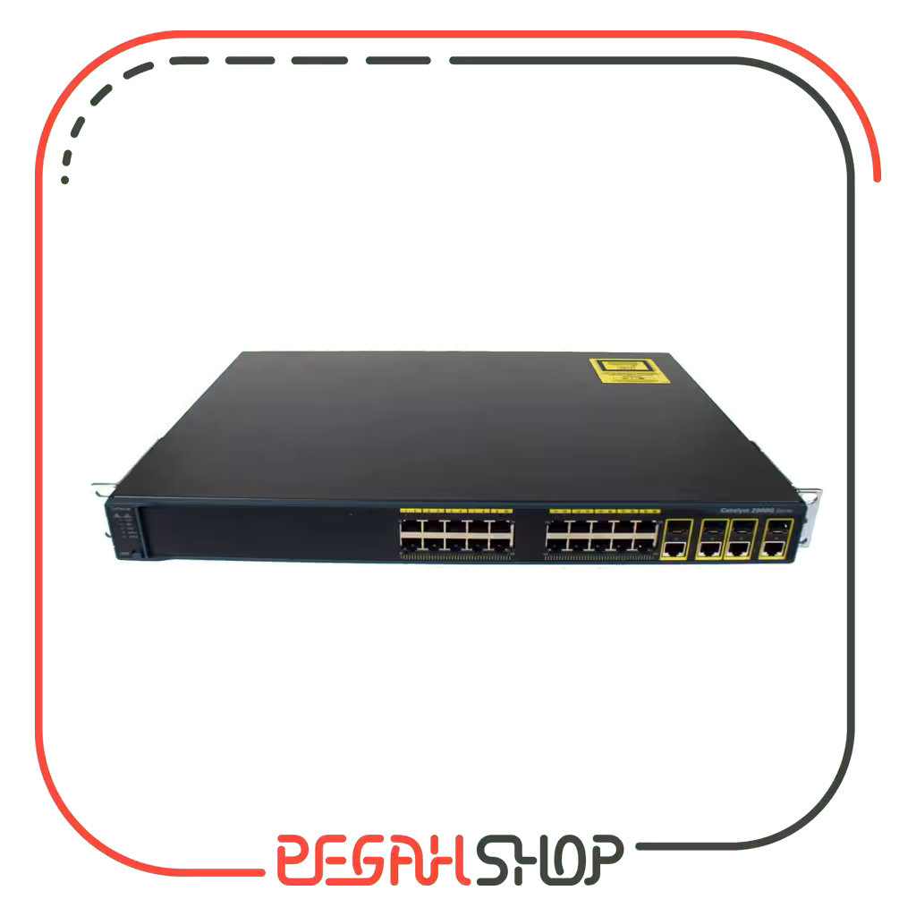 سوییچ 24 پورت برند Cisco مدل WS-C2960G-24TC-L