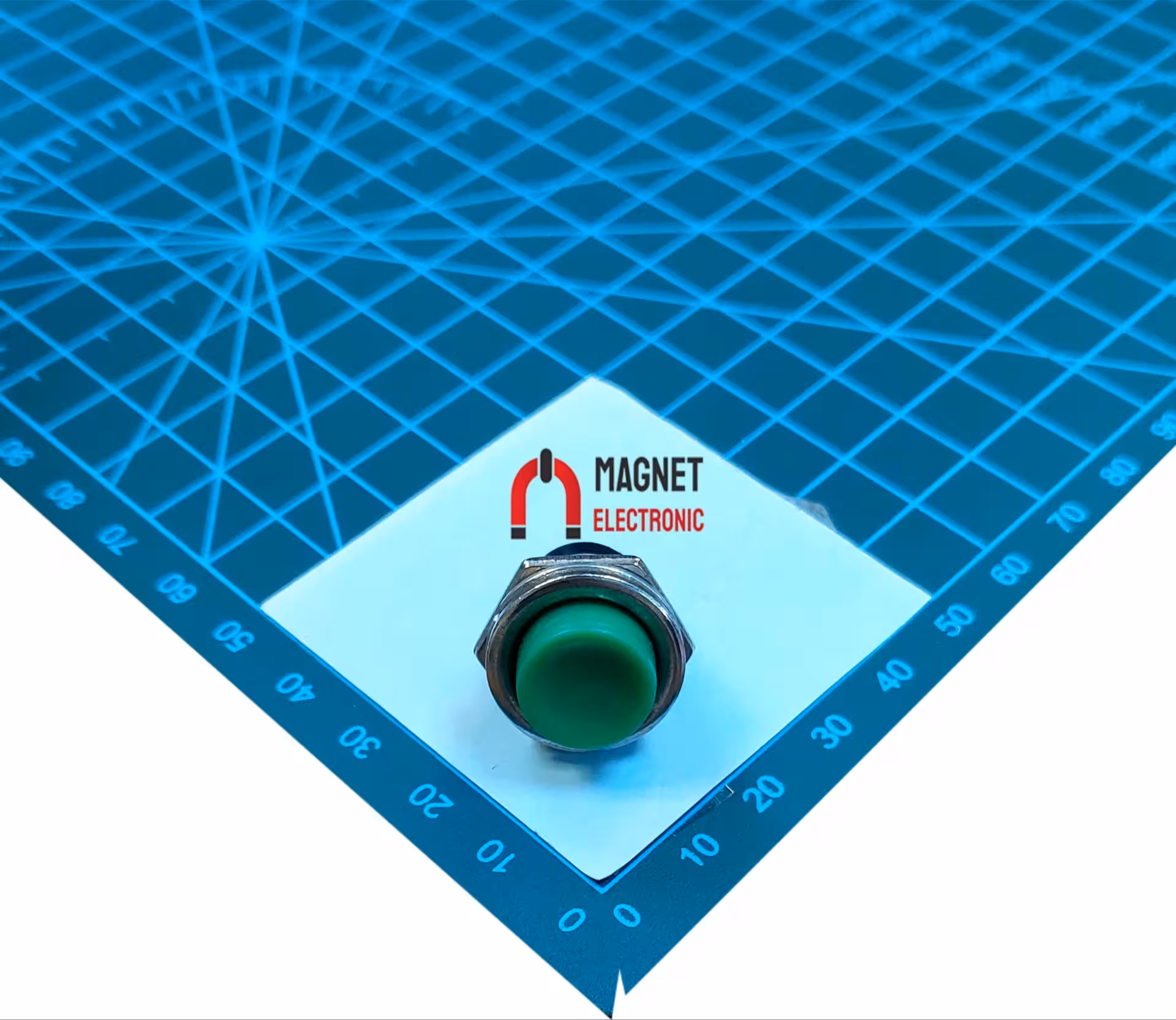 کلید شستی شاسی سبزDS-212(ON)-OFF PUSH BUTTON SWITCH