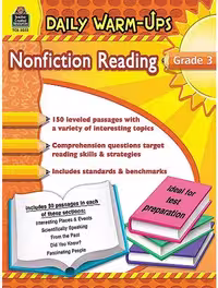 کتاب Daily warm-up Reading grade 3