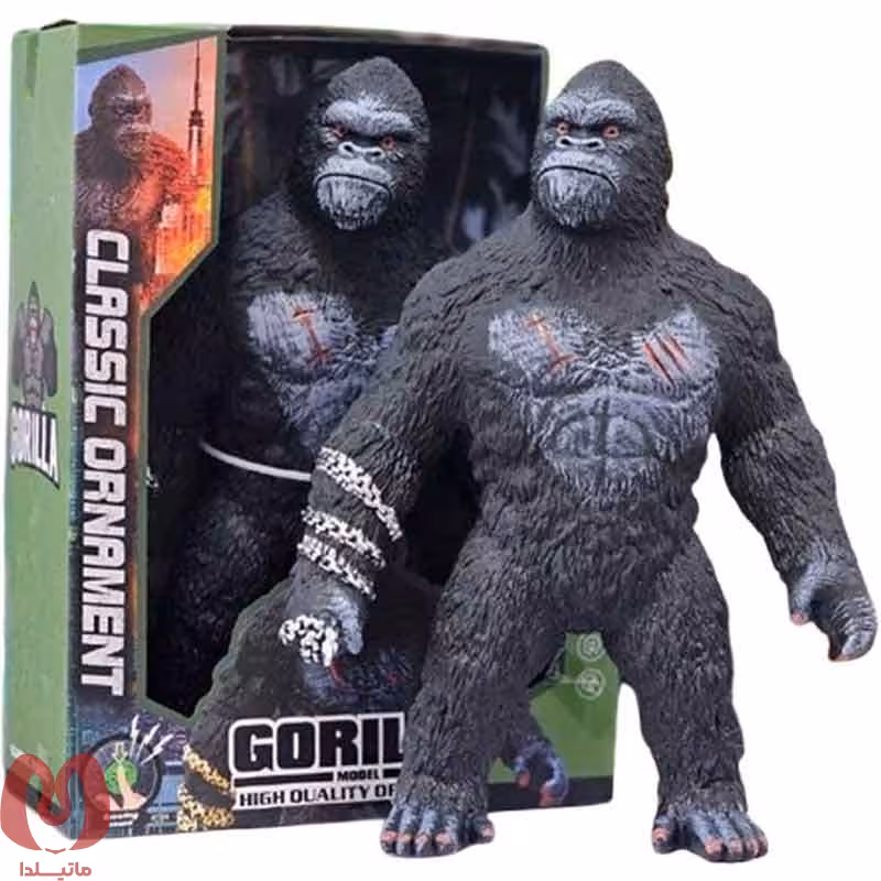 فیگور کینگ کونگ مدل گوریل Gorilla کد 26922 ارتفاع 37 سانتی متر