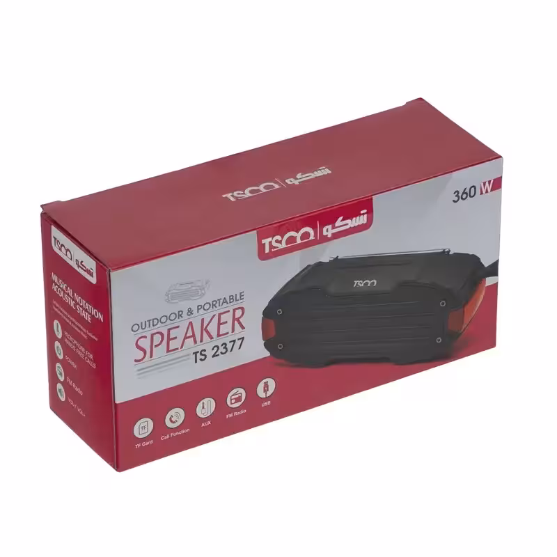 اسپیکر بلوتوثی تسکو مدل 2377
