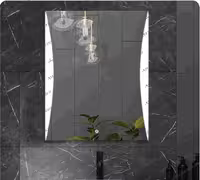 آینه مدرن زرین نیک کد AD101
