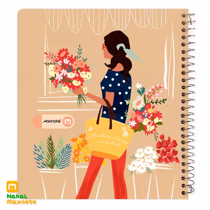 دفتر 70برگ سیمی جلد سخت رویایی من کد 9230. طرح 2