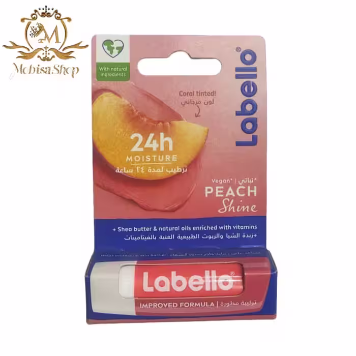 بالم لب براق کننده هلو Labello لابلو peach