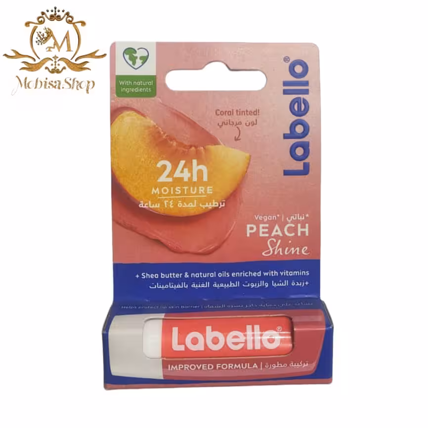 بالم لب براق کننده هلو Labello لابلو peach