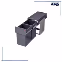 سطل چند منظوره توکار متصل به کف هایلو مدل تاندم جهت یونیت عرض 30 سانتیمتر 3666101 فانتونی کد Q130