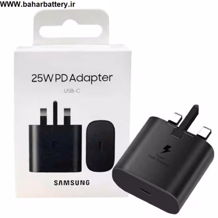 شارژر 25 وات سامسونگ اصل مناسب Galaxy S21 Plus - گارانتی شرکتی
