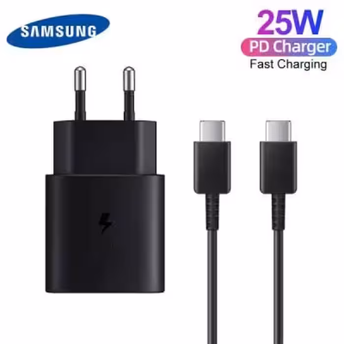 سوپر فست شارژر اصلی سامسونگ Samsung Galaxy A73 5G به همراه کابل دو سر Type-C