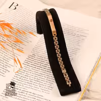 دستبند رولکس NEW رزگلد -نقره ای 13154