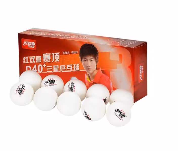 توپ پینگ پنگ ABS سه ستاره دبل هپینس 10تایی