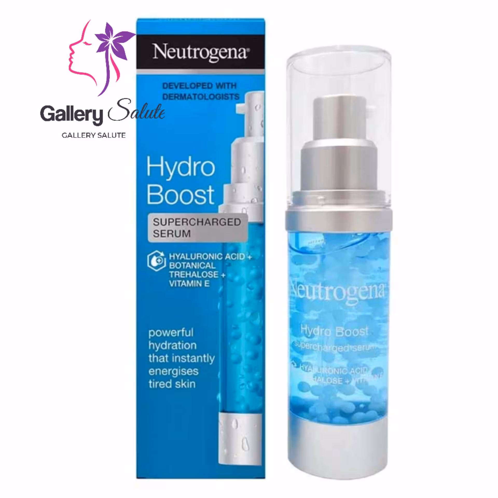 سرم آبرسان و روشن کننده نوتروژینا مدل Hydro Boost | حجم 30 میل Neutrogena Hydro Boost Revitalizing Serum Capsule