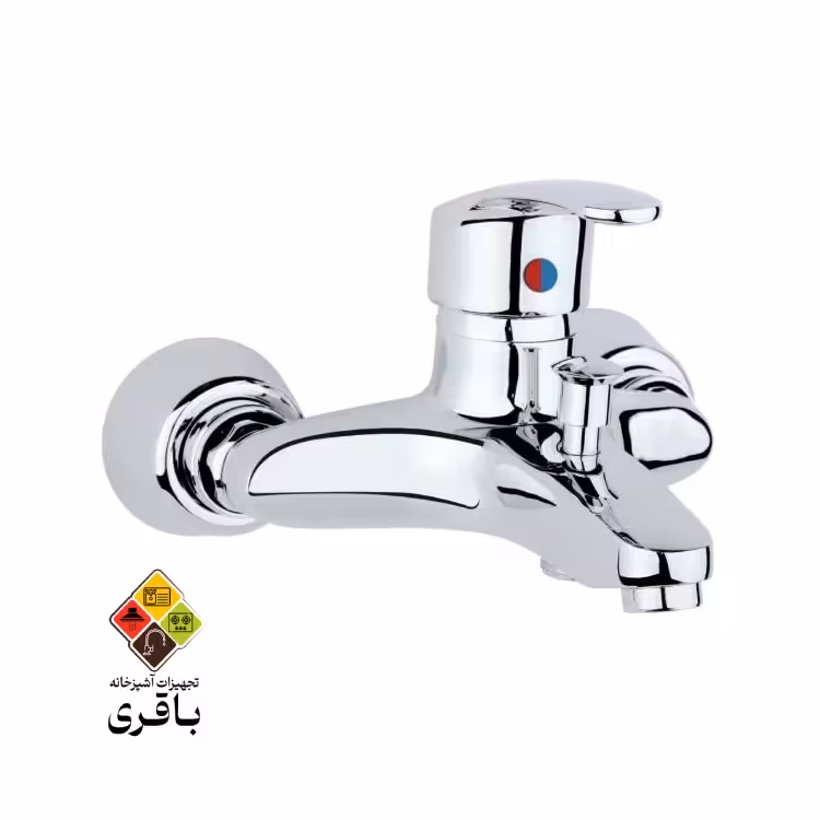 شیر حمام راسان مدل هلیا کروم
