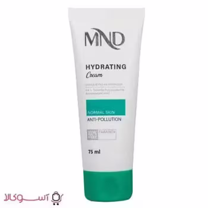 کرم آبرسان مناسب پوست معمولی ام ان دی حجم 75 میل