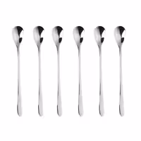 قاشق شربت خوری مدل دونا بسته 6 عددی