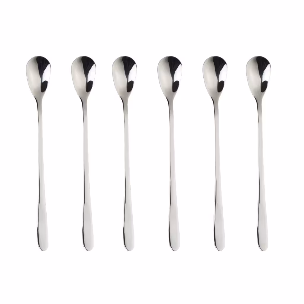 قاشق شربت خوری مدل دونا بسته 6 عددی