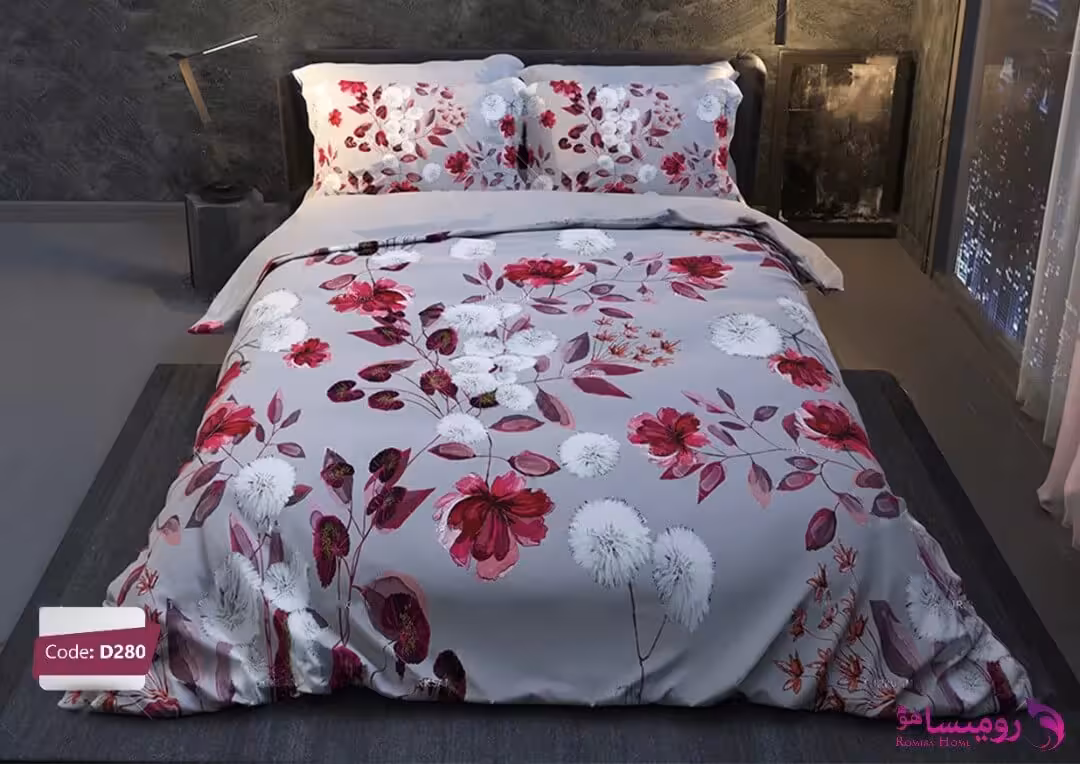 قیمت و خرید سرویس روتختی طرح آیسان دو نفره برند ترکسان کد d280