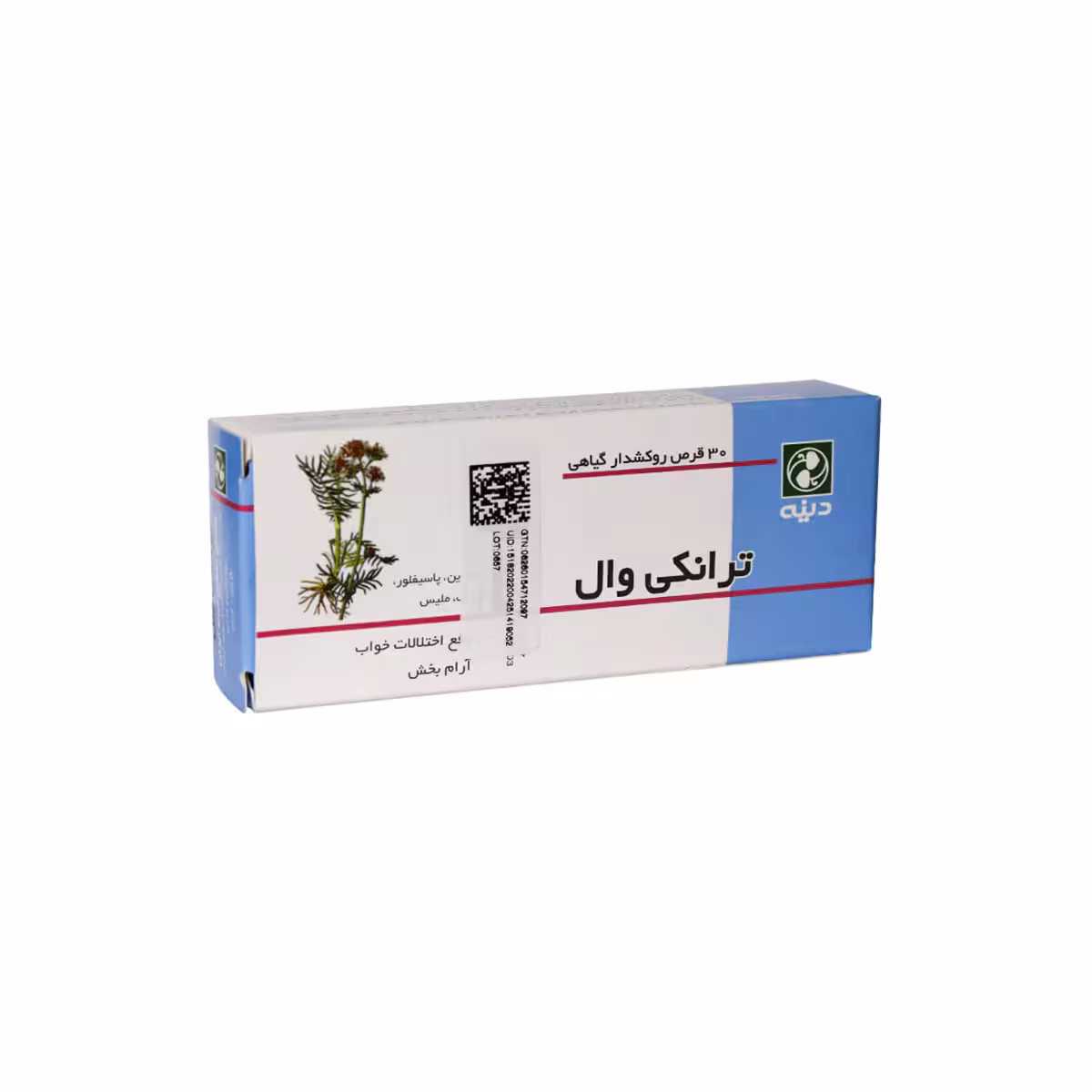 قرص ترانکی وال رفع اختلالات خواب تعداد30 عدد دینه
