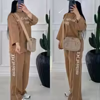 تیشرت شلوار گلکسی نخ پنبه کریستین دیور