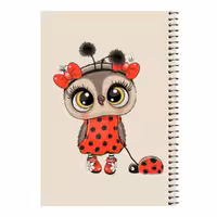 دفتر مشق 80 برگ اس جی مدل جغد کد 1