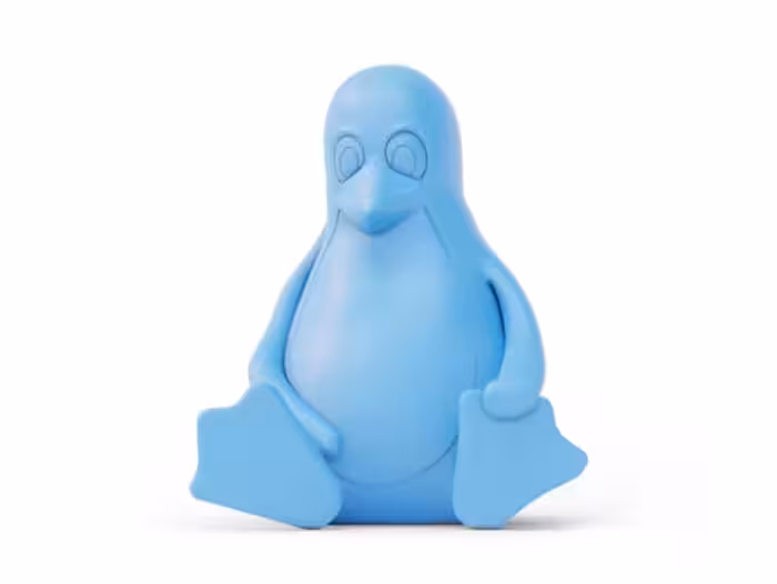 مدل سه بعدی پنگوئن (stl)