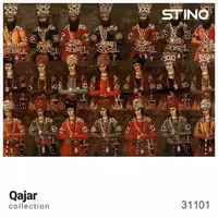 پازل شیشه ای استینو 260 تکه طرح قاجار (کد 31101)،(باجعبه)