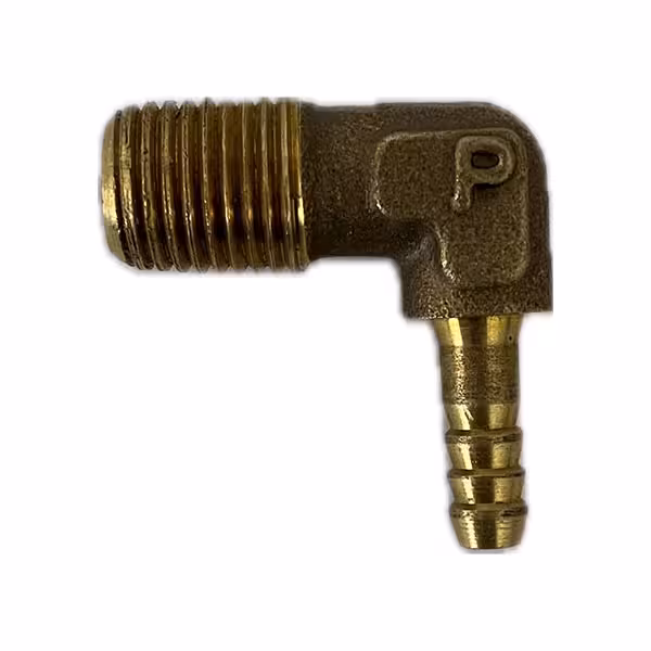 رابط شیلنگ 1/2 چپقی شیلنگ خور 5 میلیمتر برنجی