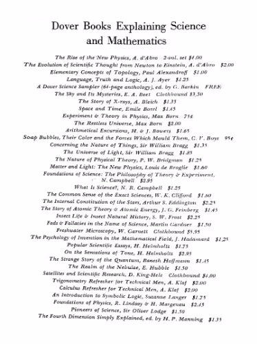 خرید و دانلود نسخه کامل کتاب A Survey of Physical Theory