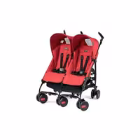 کالسکه دوقلو رنگ قرمز پگ پرگو Peg-Perego Pliko Mini Twin