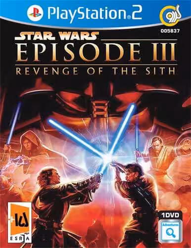 بازی Star Wars Episode III Revenge of the Sith کنسول PS2