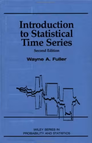 خرید و دانلود نسخه کامل کتاب Introduction to Statistical Time Series (Wiley Series in Probability and Statistics)