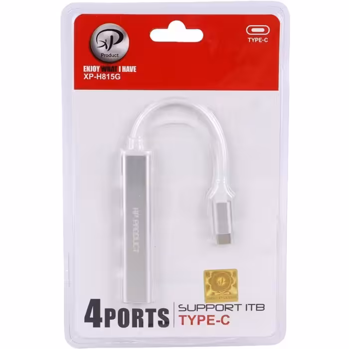 هاب 4 پورت تایپ سی ایکس پی مدل XP H-815