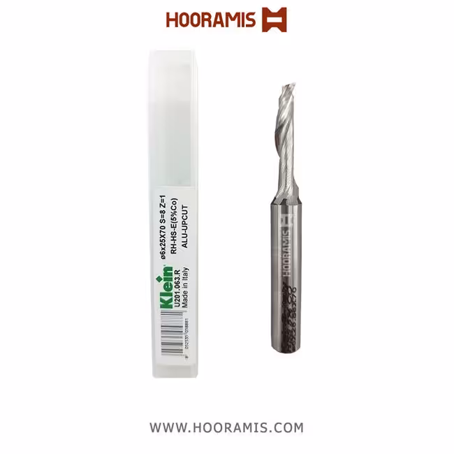 مته عمومی تک کاناله 8*70*25*6 از جنس HSS-E برند Klein ایتالیا