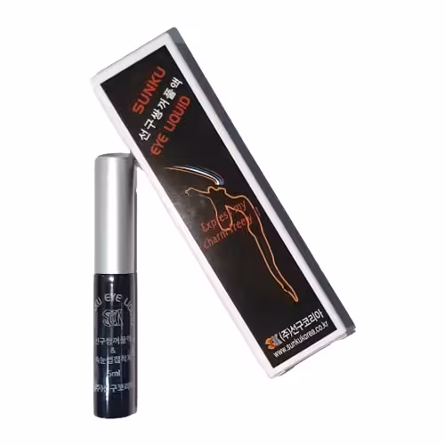 چسب مژه سانکو مدل قلم دار مشکی Sunku Eye  Liquid