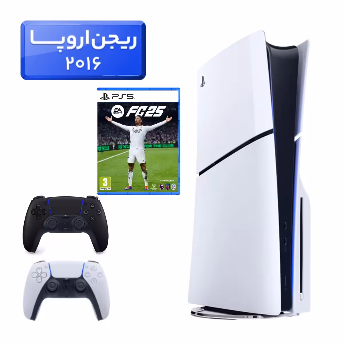 قیمت پلی استیشن 5 اسلیم ( PS5 Slim ) دیسک خور ریجن اروپا 2016