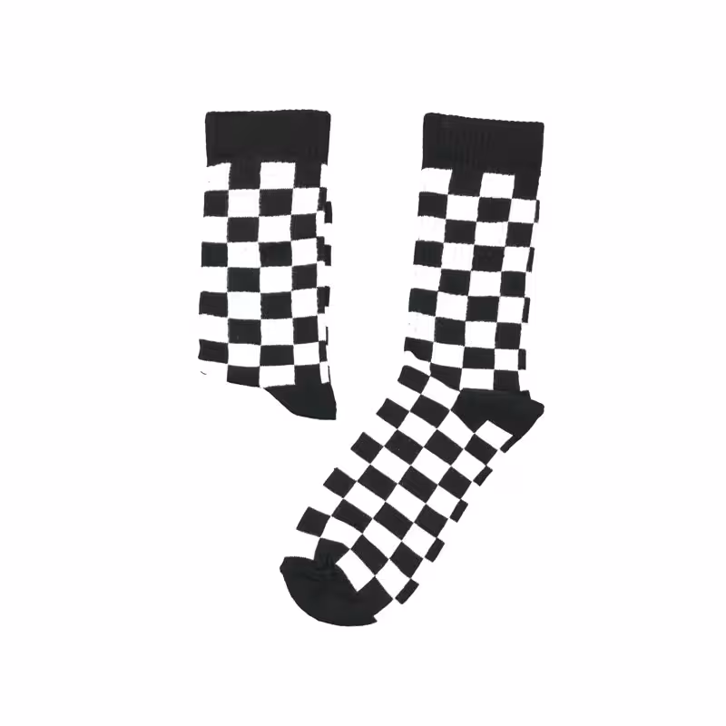 جوراب چهارخونه