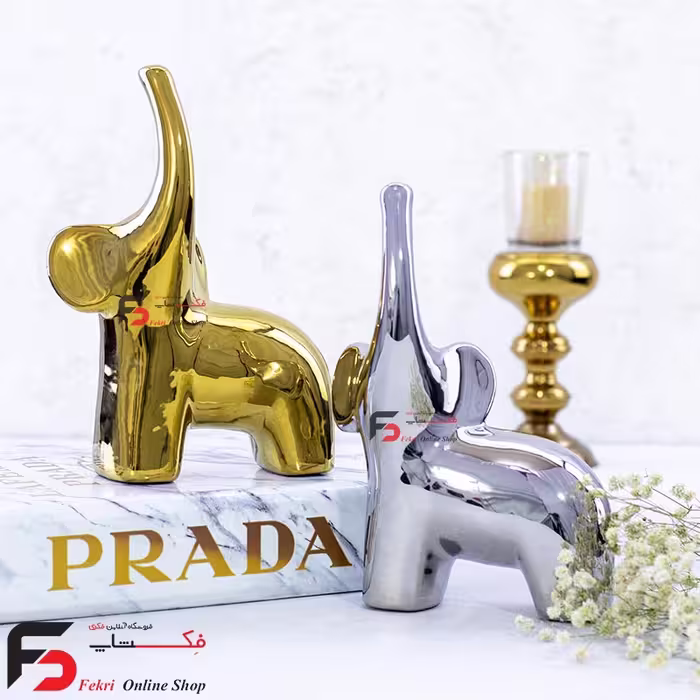 مجسمه فیل PVD