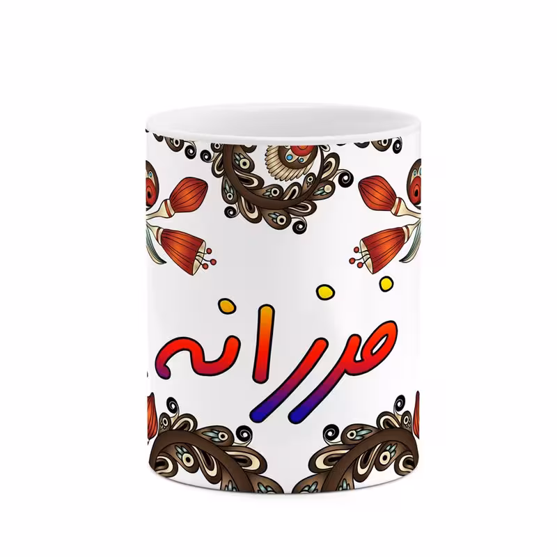خرید ماگ-لیوان    اسم فرزانه  سنتی گل و بته کد mgh46366